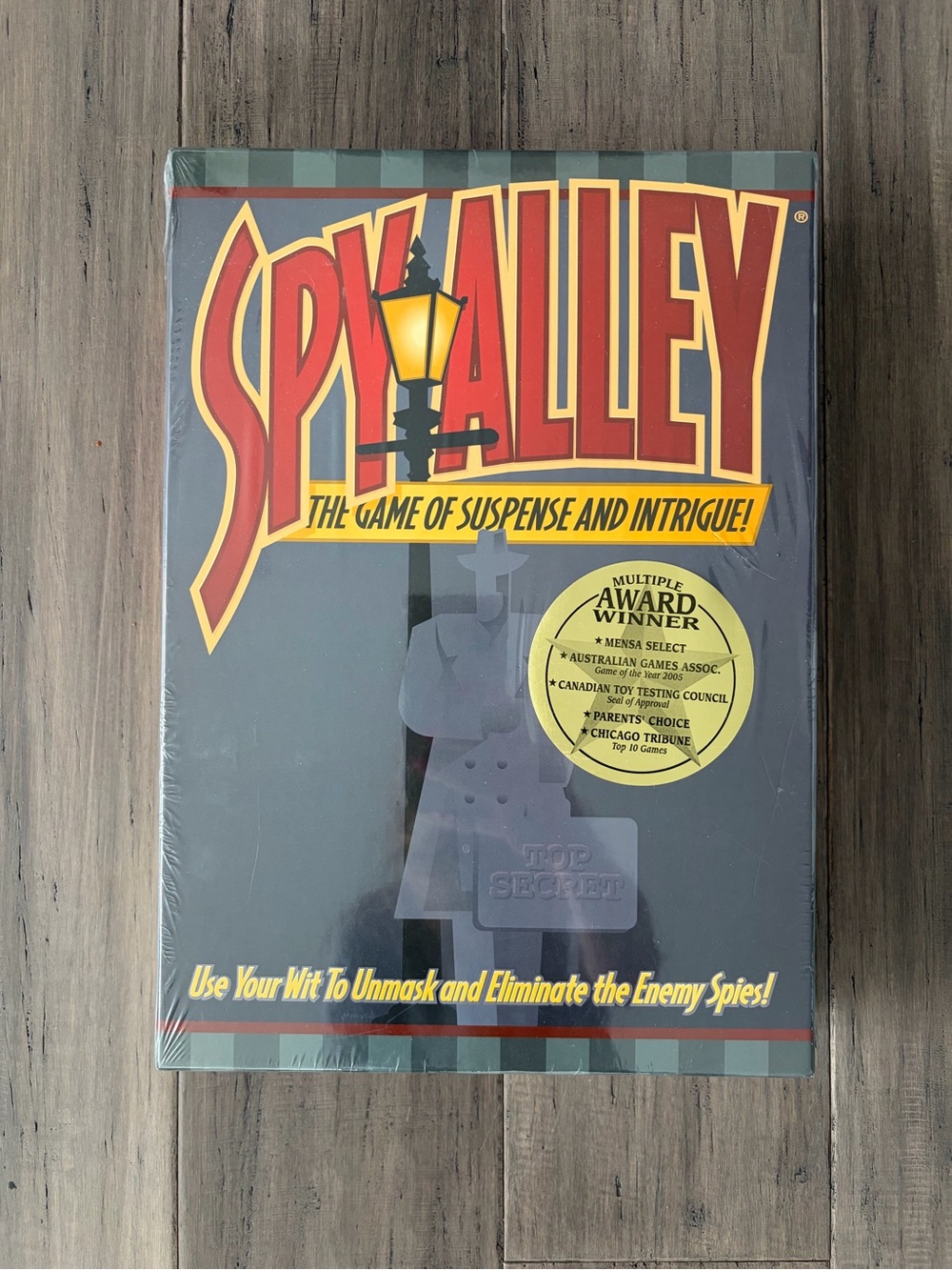 Spy Alley board game - Mensa award winner - brand new in packaging